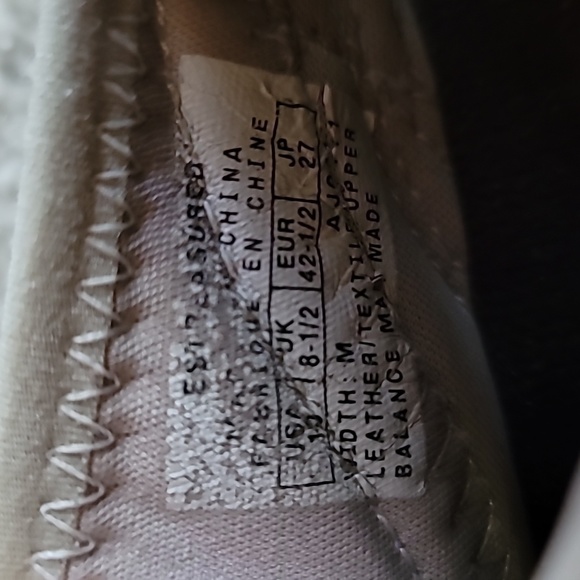 Easy Spirit 10B Treasured slip on leather textile tan athleisure neutral comfy - Picture 7 of 10